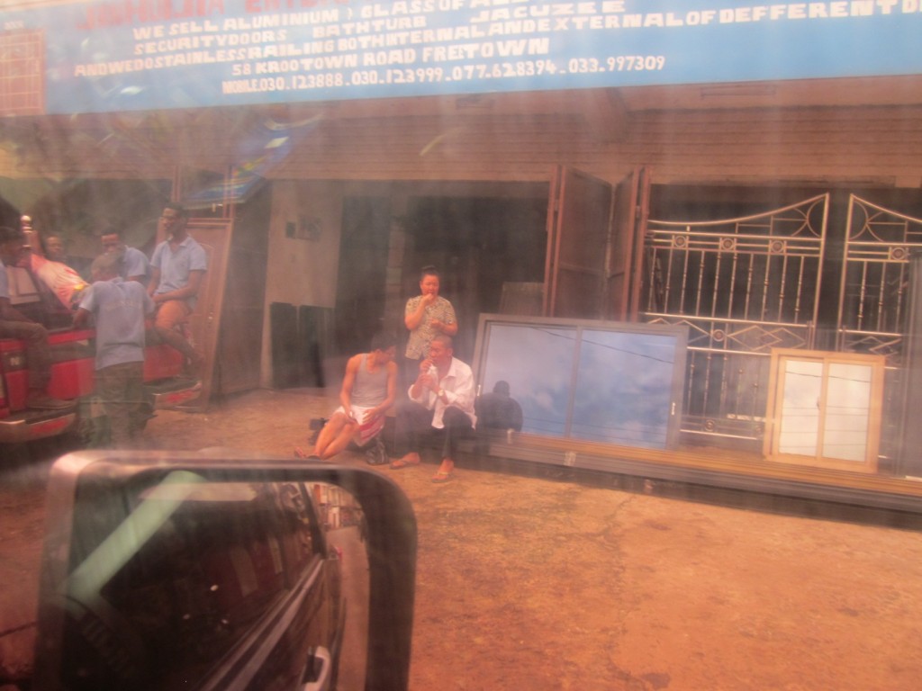 Chinese merchants in Freetown, Sierra Leone -- Freetown, Sierra Leone, July 2015 