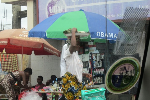 On Umbrellas… -- Lumley Market, Freetown Sierra Leone, July 2015